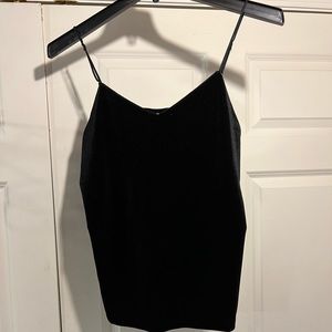 Women’s A New Day Black Velvet Camisole